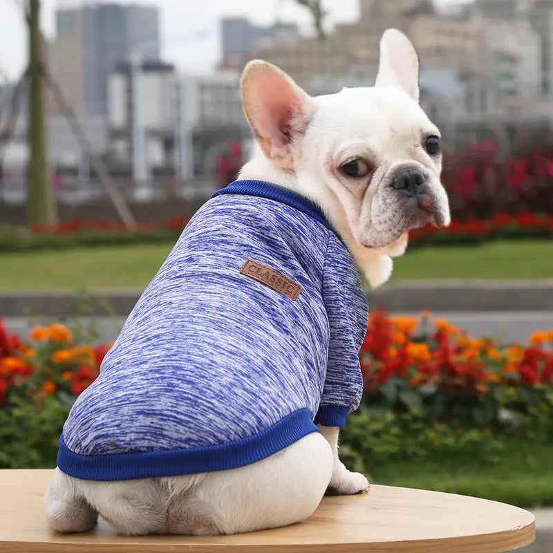 Winter Knitted Dog Pullover Sweater