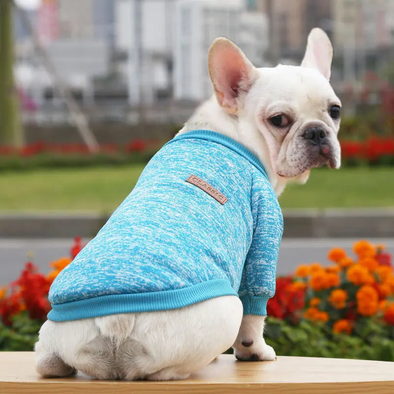 Winter Knitted Dog Pullover Sweater