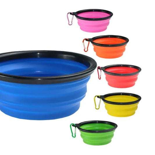 Collapsible Travel Pet Bowls