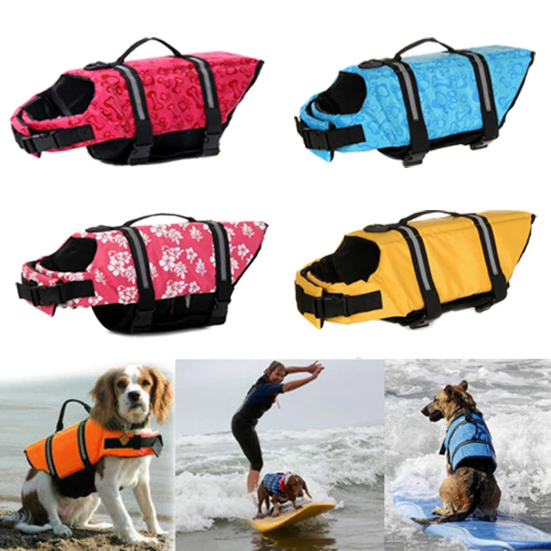 Summer Dog Life Vest Jacket Reflective