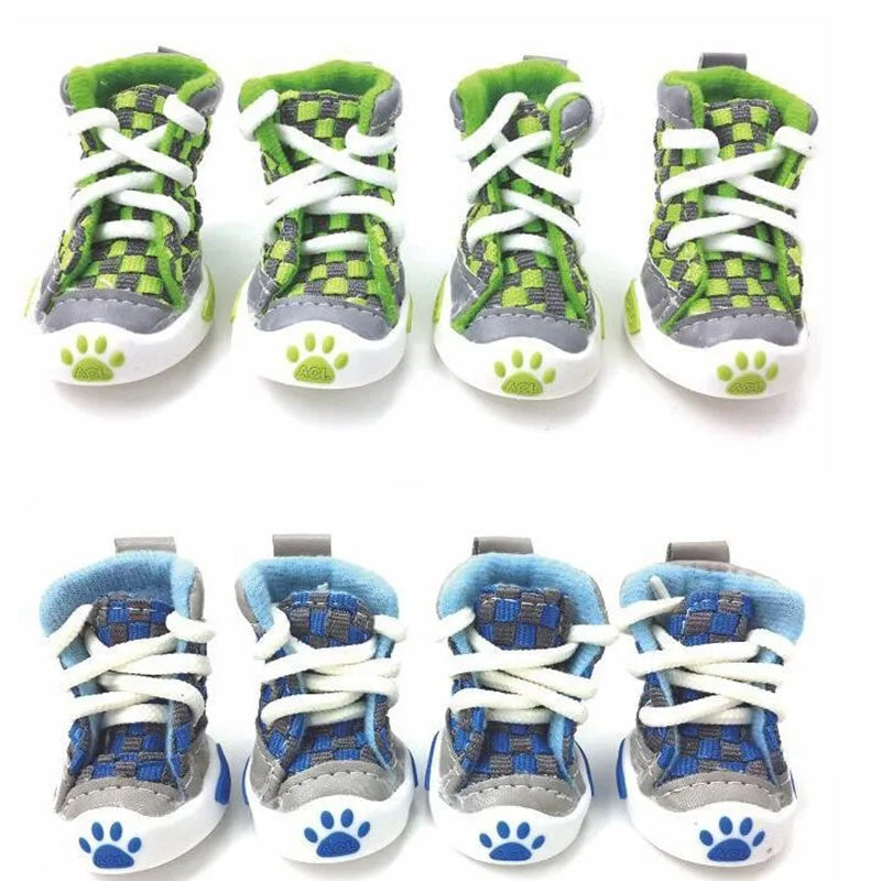 Dog Shoes Football Style