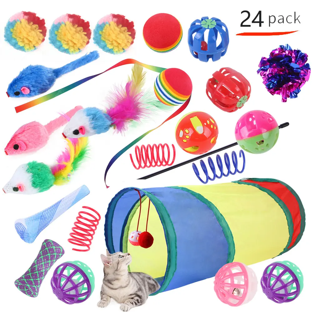 High Quality Cat Toys 24 Pack