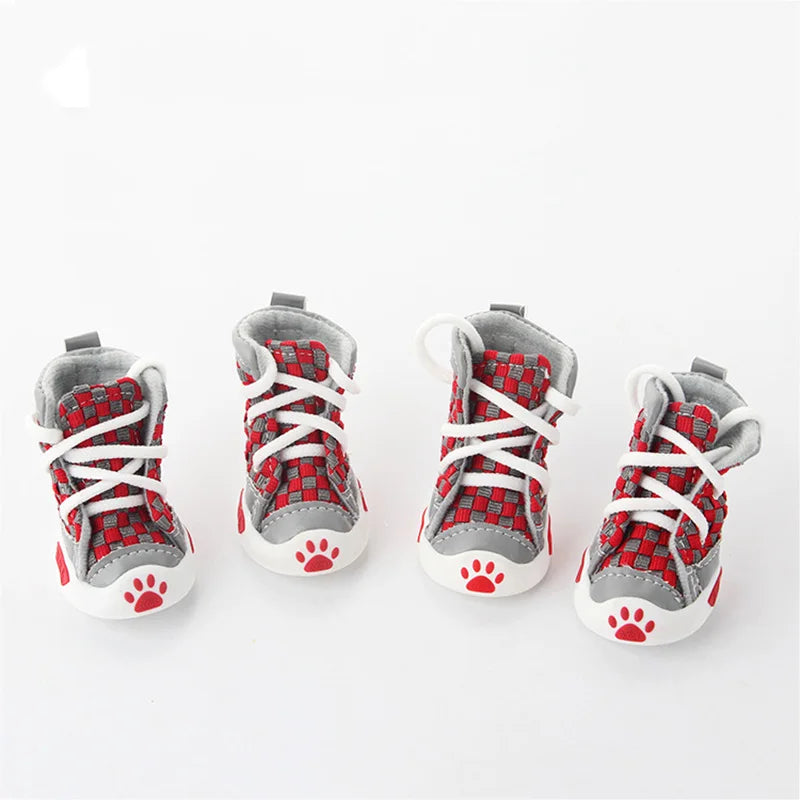 Dog Shoes Football Style