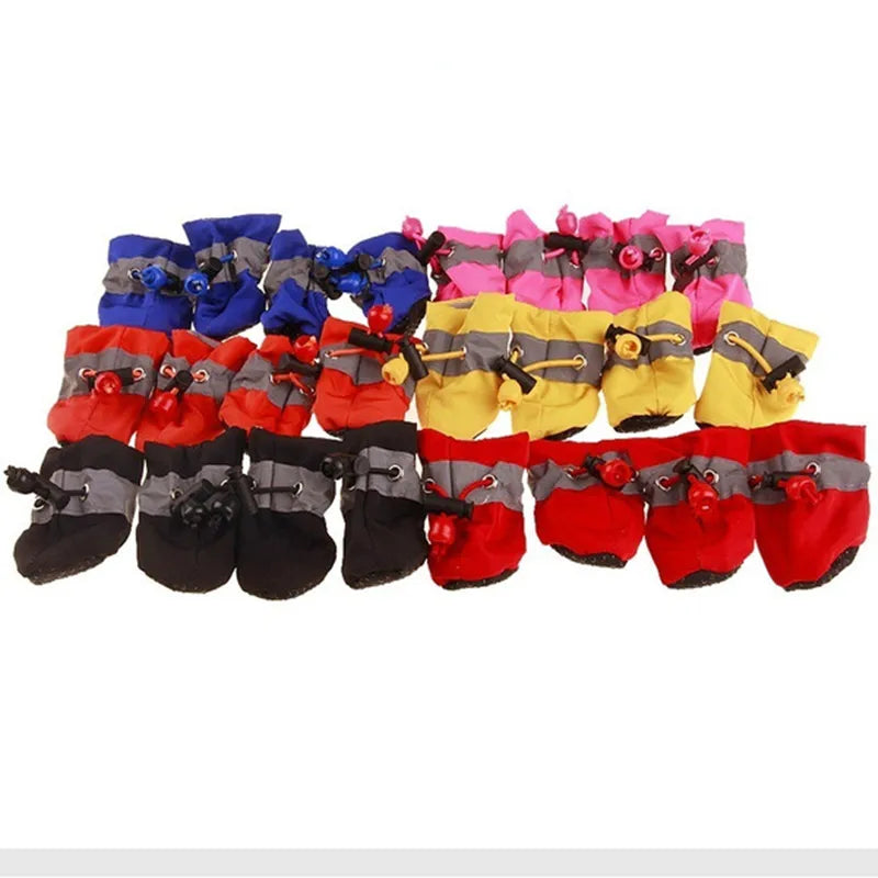 Waterproof Pet Dog Shoes  Anti-slip Rain Boots