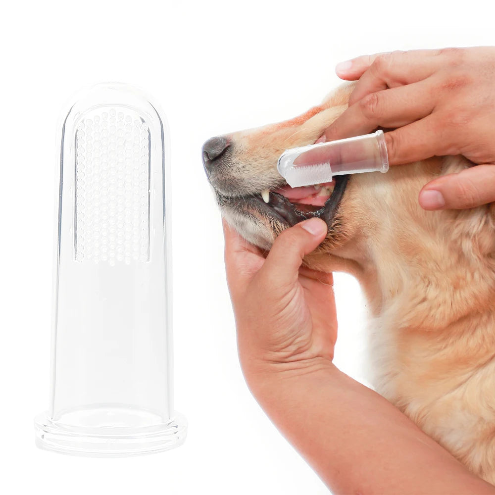 Dog Super Soft Pet Finger Toothbrush