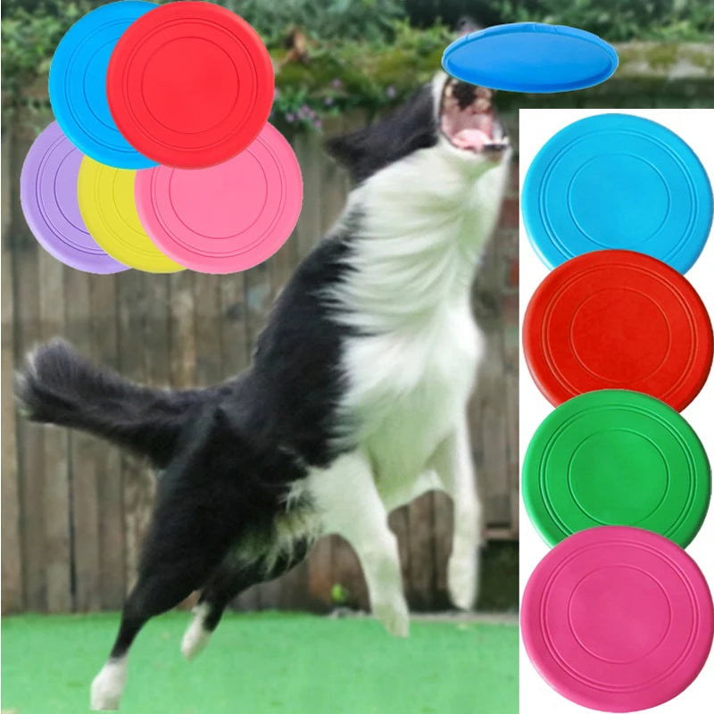 Dog Silicone Soft Frisbee Special Training Pet Toy