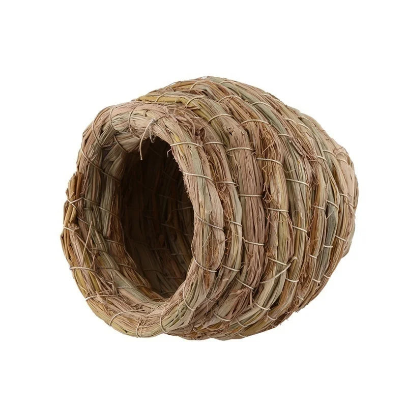 Bird Handwoven Straw Hatching Breeding Cave