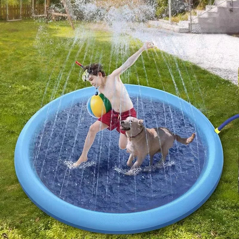 Pet Sprinkler Pad Play Cooling Mat