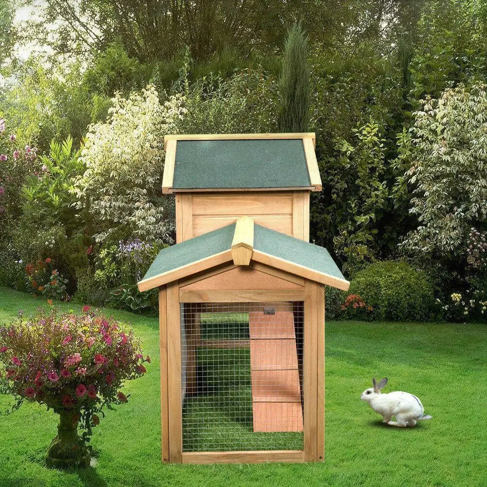 61" Wooden Chicken Coop