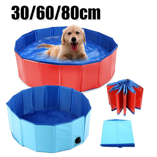 Foldable Dog Pool OR Pet Bathtub