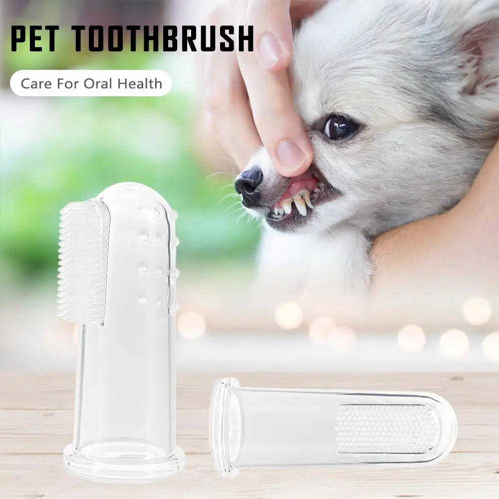 Dog Super Soft Pet Finger Toothbrush