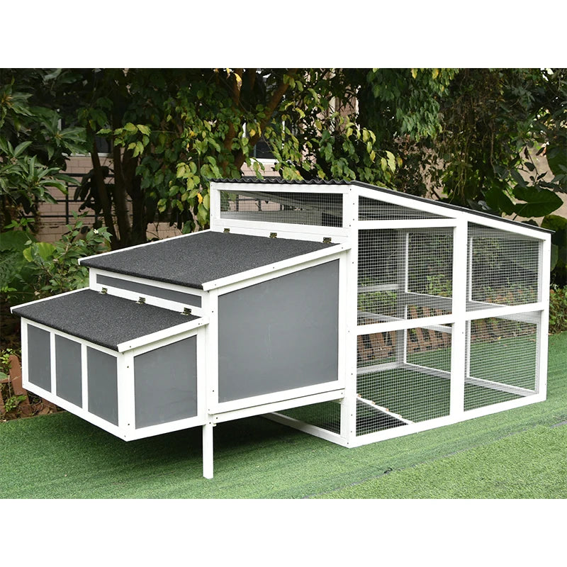 Chicken Hen House Outdoor Pen Hutch Enclosure