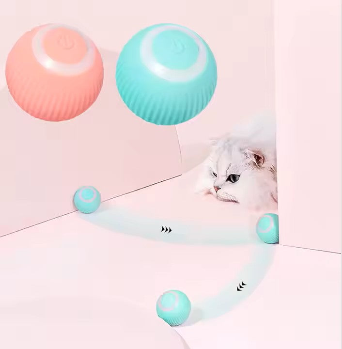 USB Rechargeable Automatic Rolling Smart Cat Ball