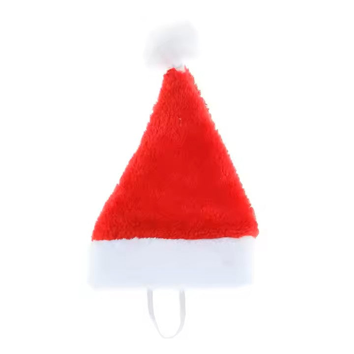 Mini Dog Cat Christmas Holiday Santa Elf Hat