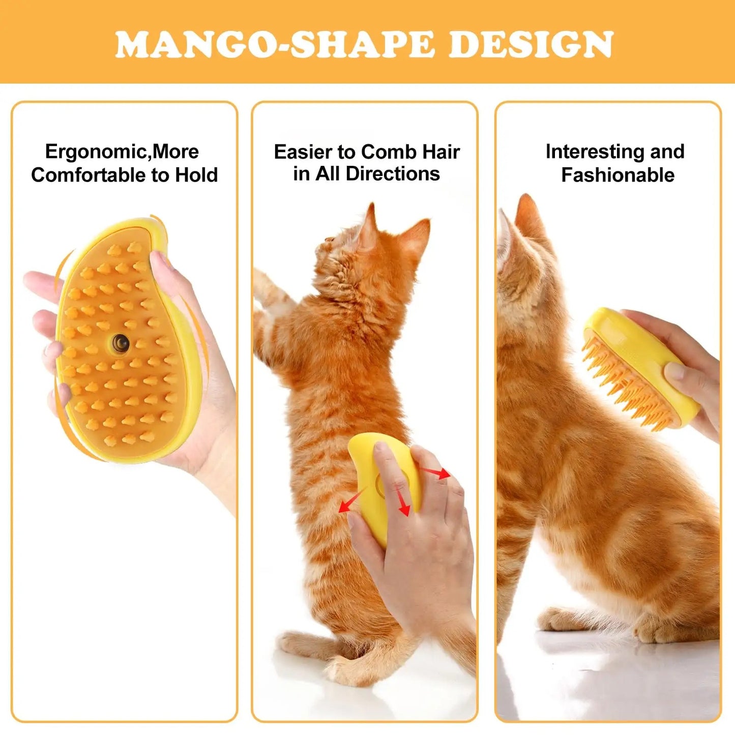 Cool Vape Pet Soft Hair Removing Massaging Cleaning Brush