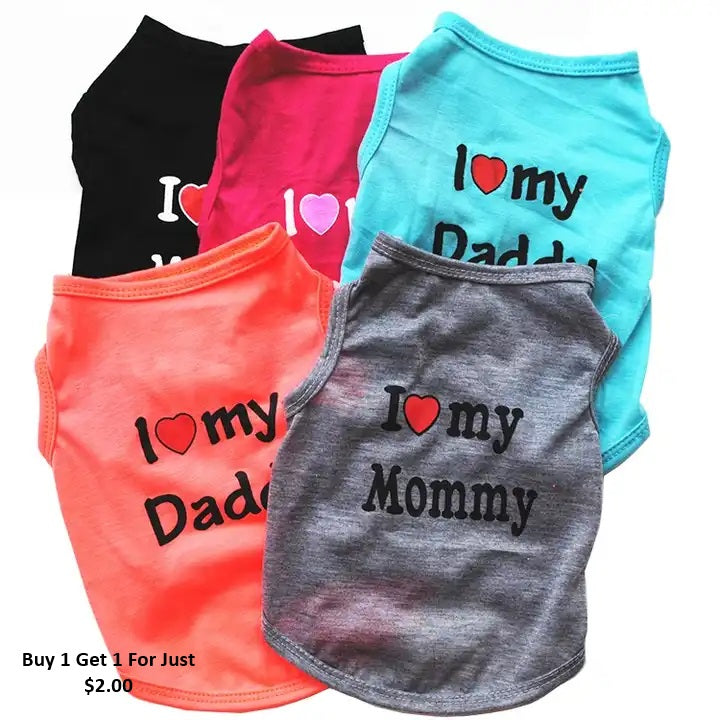 I love my...Bundle pack tee shirts size small